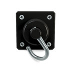 Gancho de Rede 180kg Parafusar Preto 2 peças