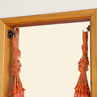 Gancho de Rede Silencioso 180kg de Parafusar Aço Carbono Ouro Velho 2 peças