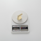 Gancho Dourado Escovado Cabide Suporte Toalha Banho Parede