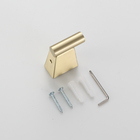 Gancho Dourado Escovado Cabide Suporte Toalha Banho Parede