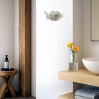 Gancho Duplo Aço Inox 304 12x12x8cm Escovado Prática Stoc