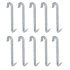 Gancho Estrutura Metálica 140mm com 10 unidades Urgenfix