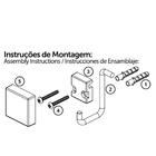 Gancho Inox Cabide Banheiro Future 7506