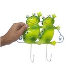 Gancho Metal Duplo Para Bone Bolsa Chapeu Enfeite Sapos Pendu