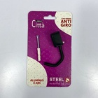 Gancho Multiuso Preto Cabide Black Linha Città Anti Giro