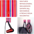 Gancho Nanosucção 5kg Plástico Vermelho Pyno