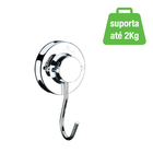 Gancho para Banheiro Prata