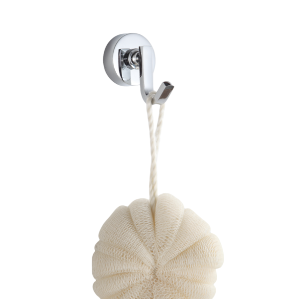 Gancho Para Banheiro Suporte De Toalha Cromado