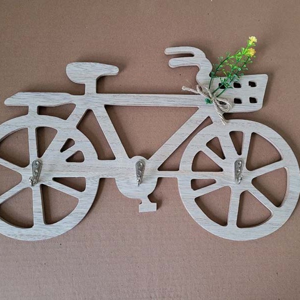 Gancho Pendurador Cabideiro Suporte Chaves Bolsas Bicicleta