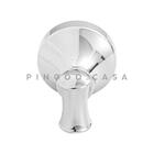 Gancho Porta Toalha Para Banheiro Pindaré Pingoo.casa - Prata