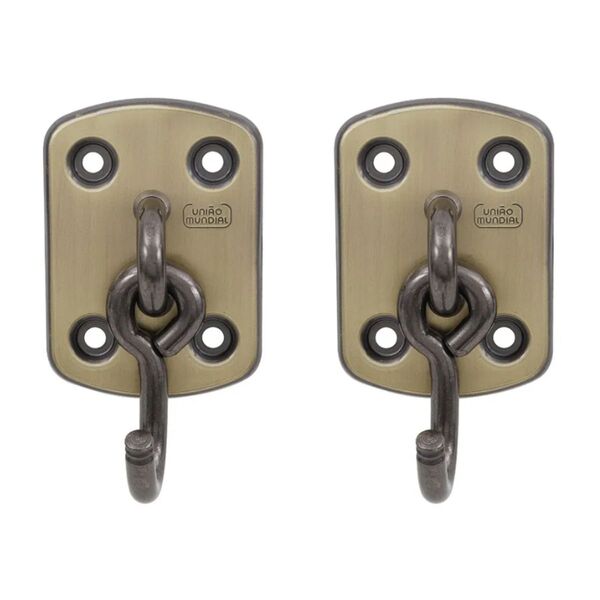 Gancho Rede De Balanço Descanso Reforçado Até 150kg Latonado