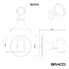 Gancho Simples St. Claire Preto