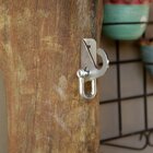 Gancho Suporte Para Rédeas De Cavalo - 90° Aço Zincado