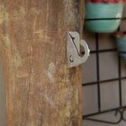 Gancho Suporte Para Rédeas De Cavalo - 90° Aço Zincado