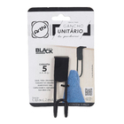 Gancho Unitario  Linha  - Black - 5,5 x 4,9 x 10,9