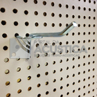 Gancho Zincado Para Chapa Perfurada - 15cm