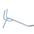 Gancho Zincado Para Chapa Perfurada - 15cm