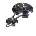 Ganchos De Rede De Teto Capacidade 150 Kg - Seguro E Silencio