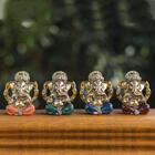 Ganesha Mini Em Resina Azul