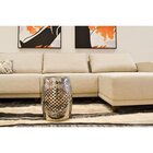 Garden Seat Xangai Rivatti Prata