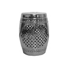 Garden Seat Xangai Rivatti Prata