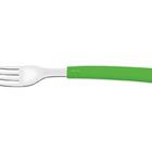 Garfo De Mesa Brisa Verde Lamina De Aco Inox E Cabo De Polipr