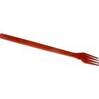 Garfo De Pau Madeira Modelo Salada 38 Cm - Marrom