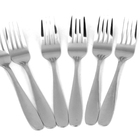 Garfo Mesa Inox Kit 6 Peças