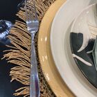 Garfo Para Mesa Gourmet Refeição Aço Inox 20 5cm