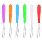 Garfo Para Petiscos C/6 Collor Kehome