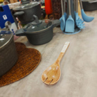 Garfo Para Salada Madeira Mango Natural Rojemac