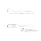 Garfo Para Torta Amazonas Em Aco Inox Tramontina