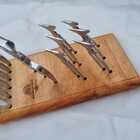 Garfo Tridente, Garra De Urso, Tridente, 06 Espetos/garfos