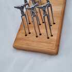 Garfo Tridente, Garra De Urso, Tridente, 06 Espetos/garfos