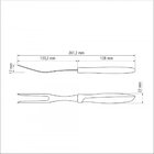 Garfo Trinchante Tramontina Plenus Com Lâmina Em Aço Inox E C