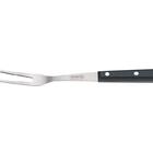 Garfo Trinchante Ultracorte Pretolamina De Aco Inox E Cabo De