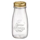 Garrafa 400ml Vidro Hermética Quattro Stagioni Bormioli Roco