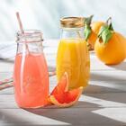 Garrafa 400ml Vidro Hermética Quattro Stagioni Bormioli Roco