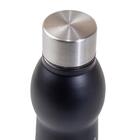 Garrafa Aço Inox Futebol Preta 750 Ml Gourmet Mix
