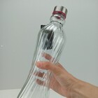 Garrafa Agua Suco Home&co Vidro 950ml 31x9x9cm Transparente