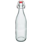 Garrafa Água Suco Leite Home&co Com Trava Na Tampa Vidro 1l 3