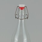 Garrafa Água Suco Leite Home&co Com Trava Na Tampa Vidro 1l 3