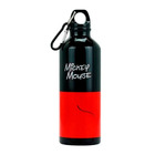 Garrafa Cantil  Mickey Personagem500ml Alumínio Preta Disney