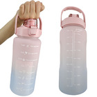 Garrafa Com Horario Motivacional 2 Litros Academia Frases Mot