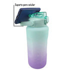 Garrafa Com Horario Motivacional 2 Litros Hidrataçao Squeeze