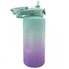 Garrafa Com Horario Motivacional 2 Litros Hidrataçao Squeeze