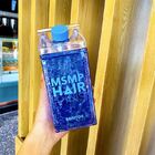 Garrafa Copo Gel Congelante Canudo Squeeze Bico Azul 400ml