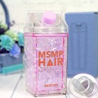 Garrafa Copo Gel Congelante Canudo Squeeze Bico Rosa 400ml