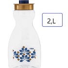 Garrafa De Água De Plástico Pet Sapori Com Tampa Reguladora D