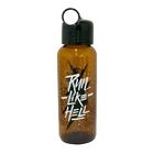 Garrafa De Água De Vidro Run Like Hell 500ml - Casambiente R9